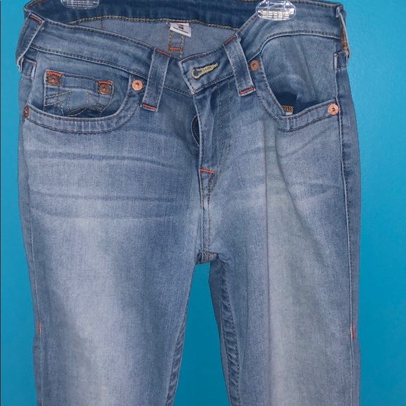 True religion light wash jeans - Picture 5 of 6